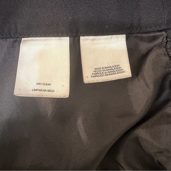 Nine West Black Pencil Suit Skirt Size 16 - Picture 5 of 6